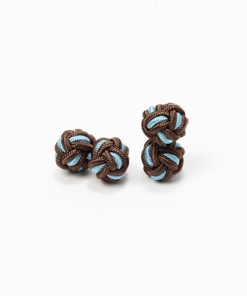 BEAMS F（ビームスエフ）の「Elizabeth Parker / ノットカフス（カフリンクス・メンズ・レッド/ブラック/シルバー/ブルー/ベージュ/インディゴブルー/ネイビー/その他1/その他2/その他3/ブルー系その他・ONE SIZE）」の16枚目の写真