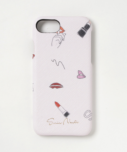 SMIR NASLI（サミールナスリ）の「Lip Moitf Mobilecase 6/6s/7（スマホケース/カバー・レディース・イエロー/ホワイト/ピンク・フリー）」の3枚目の写真