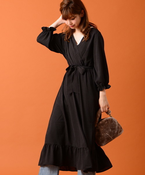 natural couture（ナチュラルクチュール）の「ドット柄カシュクール