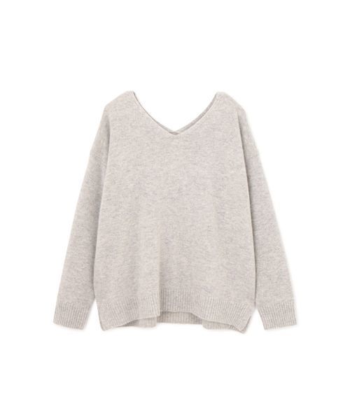 NATURAL BEAUTY BASIC（ナチュラルビューティーベーシック）の「【JJ 12月号掲載】ソフトヘアリーニット（ニット/セーター・レディース・グレー/ベージュ/カーキ/ピンク/ベージュ系その他・MEDIUM）」の10枚目の写真