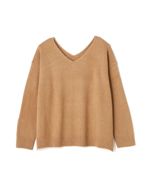 NATURAL BEAUTY BASIC（ナチュラルビューティーベーシック）の「【JJ 12月号掲載】ソフトヘアリーニット（ニット/セーター・レディース・グレー/ベージュ/カーキ/ピンク/ベージュ系その他・MEDIUM）」の21枚目の写真