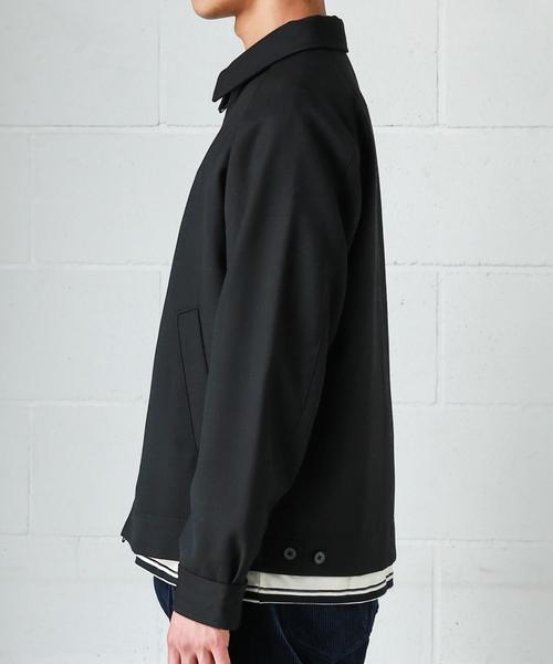 green label relaxing(グリーンレーベルリラクシング)の「ST ドライT/W スウィングトップ ブルゾン ◆(ブルゾン・メンズ・ブラック/ベージュ・LARGE/SMALL/MEDIUM)」の4枚目の写真