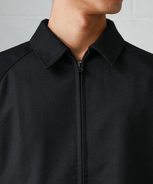 green label relaxing(グリーンレーベルリラクシング)の「ST ドライT/W スウィングトップ ブルゾン ◆(ブルゾン・メンズ・ブラック/ベージュ・LARGE/SMALL/MEDIUM)」の6枚目の写真