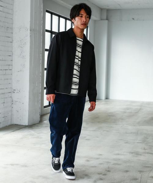 green label relaxing(グリーンレーベルリラクシング)の「ST ドライT/W スウィングトップ ブルゾン ◆(ブルゾン・メンズ・ブラック/ベージュ・LARGE/SMALL/MEDIUM)」の13枚目の写真