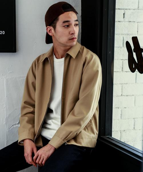 green label relaxing(グリーンレーベルリラクシング)の「ST ドライT/W スウィングトップ ブルゾン ◆(ブルゾン・メンズ・ブラック/ベージュ・LARGE/SMALL/MEDIUM)」の14枚目の写真