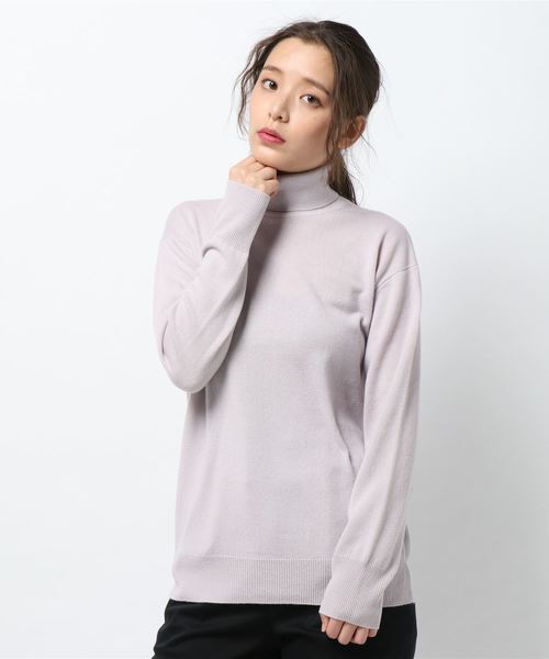 【美品✨】Plage カシミヤ100% タートルネックニットプルオーバー　冬活躍 plage（プラージュ）の「Cashmere タートルネックプルオーバー