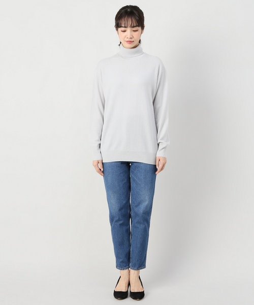 plage（プラージュ）の「Cashmere タートルネックプルオーバー◆（ニット/セーター・レディース・ブラック/グレー/バーガンディー・FREE）」の9枚目の写真