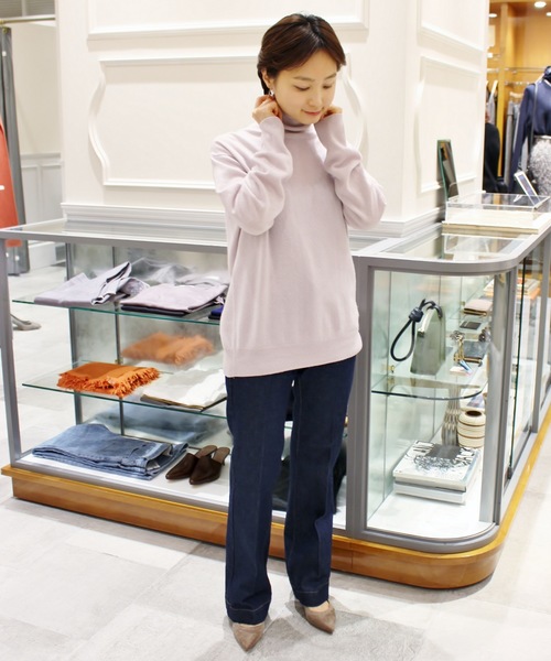 plage（プラージュ）の「Cashmere タートルネックプルオーバー◆（ニット/セーター・レディース・ブラック/グレー/バーガンディー・FREE）」の20枚目の写真