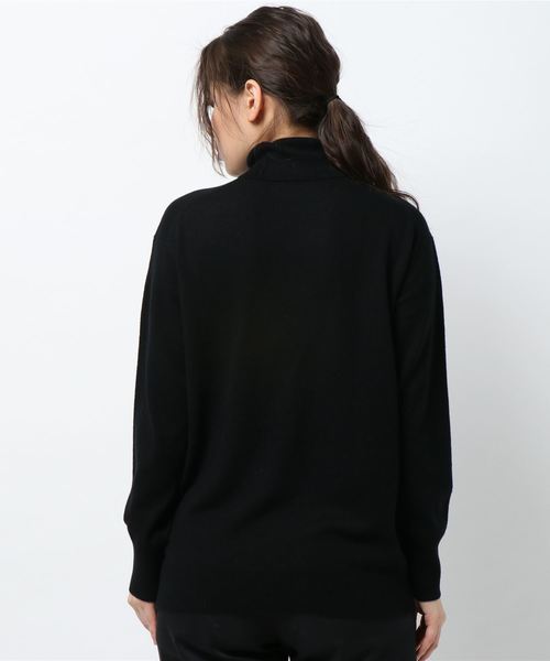 plage（プラージュ）の「Cashmere タートルネックプルオーバー◆（ニット/セーター・レディース・ブラック/グレー/バーガンディー・FREE）」の5枚目の写真