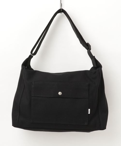 MHL：LIGHTWEIGHT COTTON CANVAS エムエイチエル MHL. LIGHTWEIGHT COTTON CANVAS （BLACK