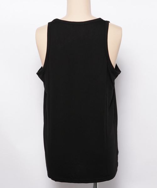 MinoriTY(マイノリティ)の「【MinoriTY】タンクトップ レギュラー丈 裾フラットタイプ レイヤード Tシャツ重ね着用 ノースリーブ メンズ(タンクトップ・メンズ・ホワイト/ライトグレー/ブラック/ピンク/モカ/ブラック×ホワイト/ラベンダー・M/L)」の18枚目の写真