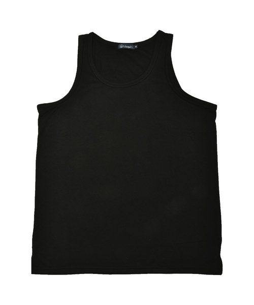 MinoriTY(マイノリティ)の「【MinoriTY】タンクトップ レギュラー丈 裾フラットタイプ レイヤード Tシャツ重ね着用 ノースリーブ メンズ(タンクトップ・メンズ・ホワイト/ライトグレー/ブラック/ピンク/モカ/ブラック×ホワイト/ラベンダー・M/L)」の20枚目の写真