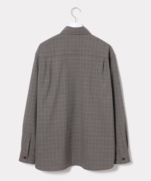 ADAM ET ROPE'（アダムエロペ）の「CARREMAN クラシックシャツ（シャツ/ブラウス・メンズ・スミクロ/ベージュ系その他2/ベージュ・M/L）」の4枚目の写真