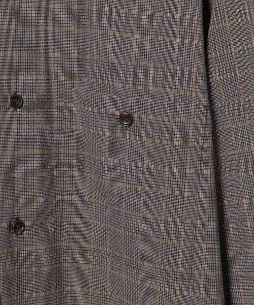 ADAM ET ROPE'（アダムエロペ）の「CARREMAN クラシックシャツ（シャツ/ブラウス・メンズ・スミクロ/ベージュ系その他2/ベージュ・M/L）」の7枚目の写真