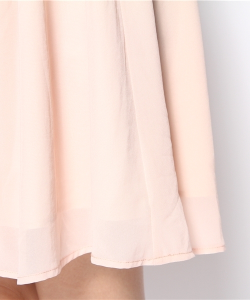 Ray BEAMS（レイビームス）の「Ray BEAMS / ヨーク 袖レース ワンピース（ワンピース・レディース・ブラック/ピンク・0/1）」の12枚目の写真