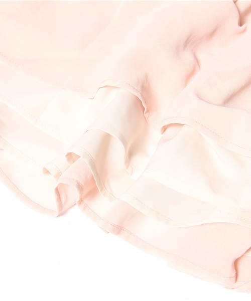 Ray BEAMS（レイビームス）の「Ray BEAMS / ヨーク 袖レース ワンピース（ワンピース・レディース・ブラック/ピンク・0/1）」の3枚目の写真