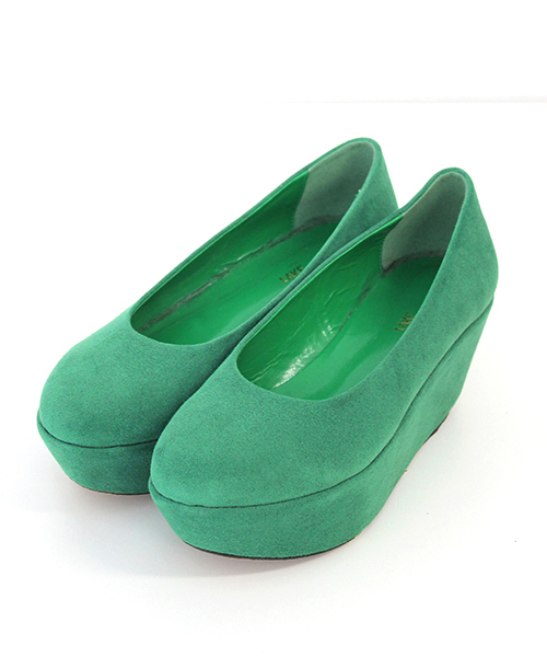 Kastane（カスタネ）の「フラットフォームパンプス（パンプス・レディース・ピンク/グリーン/グレー/ネイビー/ブラック・35/36/37/38/39/40）」の3枚目の写真