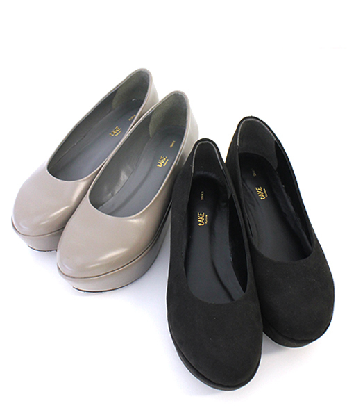 Kastane（カスタネ）の「フラットフォームパンプス（パンプス・レディース・ピンク/グリーン/グレー/ネイビー/ブラック・35/36/37/38/39/40）」の6枚目の写真