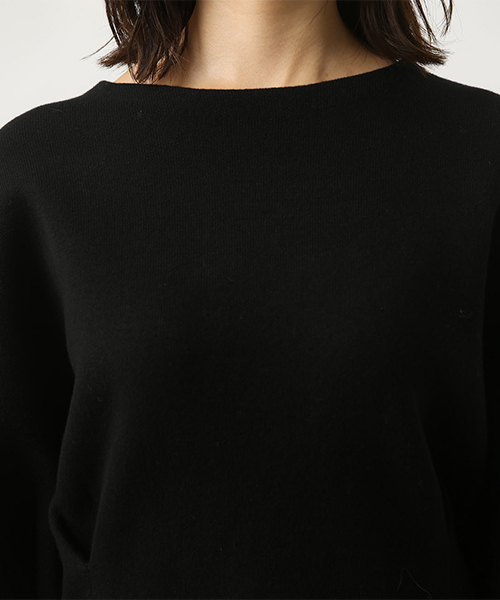 AZUL by moussy（アズールバイマウジー）の「タックスリーブスウェッタープルオーバー（ニット/セーター・レディース・ブラック/ダークグリーン/杢グレー・SMALL/MEDIUM）」の9枚目の写真