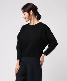 AZUL by moussy | タックスリーブスウェッタープルオーバー(ニット/セーター)