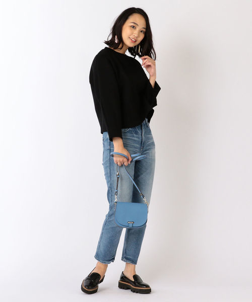 SHIPS(シップス)の「ロングスリーブトップス(Tシャツ/カットソー・レディース・ホワイト/ブラック/グリーン・ONE SIZE)」の2枚目の写真