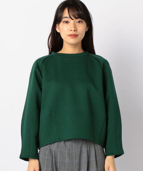 SHIPS(シップス)の「ロングスリーブトップス(Tシャツ/カットソー・レディース・ホワイト/ブラック/グリーン・ONE SIZE)」の4枚目の写真