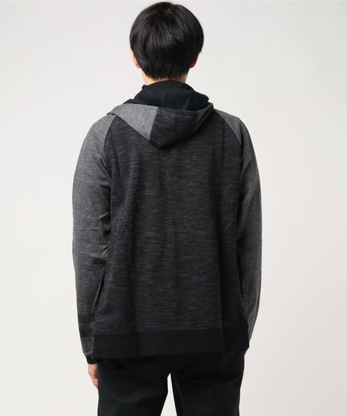 Hurley (ハーレー)の「M HRLY PHNTM PARADISE FLC FZ/ハーレー 長袖 ジップアップパーカー(パーカー・メンズ・グリーン系カモフラージュ/ブラック系その他・SMALL/MEDIUM/LARGE)」の3枚目の写真