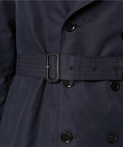 green label relaxing（グリーンレーベルリラクシング）の「T/C GABA トレンチコート（トレンチコート・メンズ・ベージュ/ネイビー・SMALL/MEDIUM/LARGE/X-LARGE）」の12枚目の写真