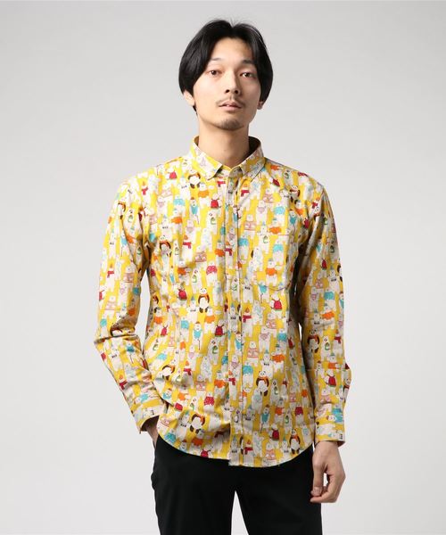 rovtski（ロフトスキー）の「KIWIJUNGLE 19HOLIDAY LS SHIRTS/キウイジャングル総柄シャツ長袖（シャツ/ブラウス・メンズ・その他/その他1/その他2/その他3/その他4/その他5/その他6/その他7/その他8/その他9/その他10/その他11/その他12/その他13/その他14/その他15・MEDIUM/LARGE）」の10枚目の写真