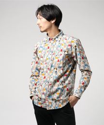 KIWIJUNGLE 19HOLIDAY LS SHIRTS/キウイジャングル総柄シャツ長袖