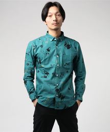 KIWIJUNGLE 19HOLIDAY LS SHIRTS/キウイジャングル総柄シャツ長袖