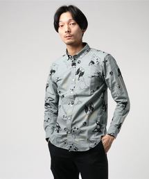 KIWIJUNGLE 19HOLIDAY LS SHIRTS/キウイジャングル総柄シャツ長袖
