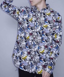 KIWIJUNGLE 19HOLIDAY LS SHIRTS/キウイジャングル総柄シャツ長袖