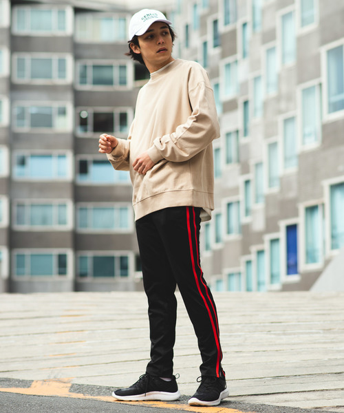 WEGO（ウィゴー）の「WEGO/カラービッグシルエットプルオーバー（スウェット・メンズ・ホワイト/ブラック/ベージュ/ネイビー/ピンク/ライトパープル・SMALL/MEDIUM/LARGE/X-SMALL）」の12枚目の写真