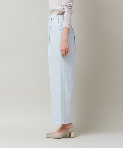 qualite(カリテ)の「〈ITALY〉リネンレーヨンワイドパンツ(その他パンツ・レディース・ブラック/ライトグレー/ベージュ/グリーン・34/36/40/38)」の7枚目の写真