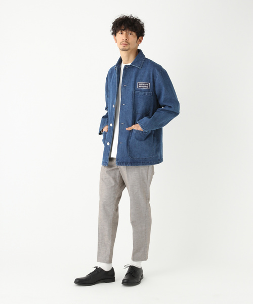 GLOBAL WORK（グローバルワーク）の「ハイブリッドリネンアンクルパンツ/817358（その他パンツ・メンズ・ベージュ/ネイビー/その他1/その他2/ブルー・SMALL/MEDIUM/LARGE/X-LARGE）」の7枚目の写真