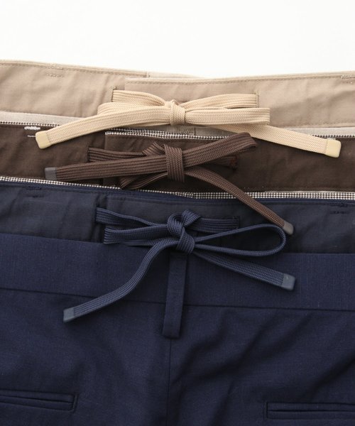GLOBAL WORK（グローバルワーク）の「ハイブリッドリネンアンクルパンツ/817358（その他パンツ・メンズ・ベージュ/ネイビー/その他1/その他2/ブルー・SMALL/MEDIUM/LARGE/X-LARGE）」の22枚目の写真