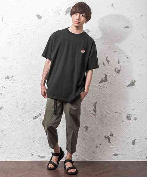 MinoriTY（マイノリティ）の「【BEN DAVIS】ビッグシルエットポケットT（Tシャツ/カットソー・メンズ・ホワイト/ブラック/レッド/イエロー/ブルーグレー・M）」の12枚目の写真