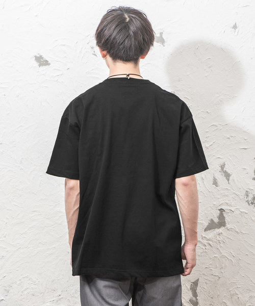 MinoriTY（マイノリティ）の「【BEN DAVIS】ビッグシルエットポケットT（Tシャツ/カットソー・メンズ・ホワイト/ブラック/レッド/イエロー/ブルーグレー・M）」の16枚目の写真