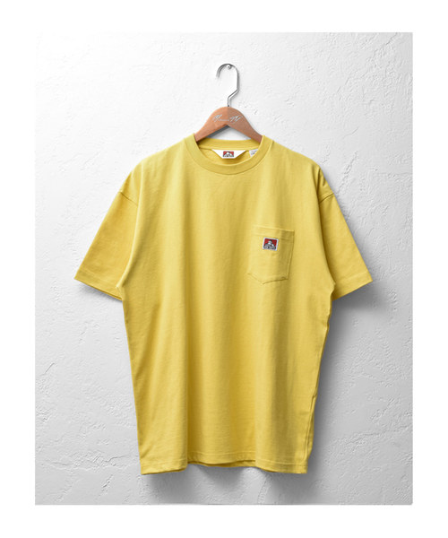 MinoriTY（マイノリティ）の「【BEN DAVIS】ビッグシルエットポケットT（Tシャツ/カットソー・メンズ・ホワイト/ブラック/レッド/イエロー/ブルーグレー・M）」の21枚目の写真
