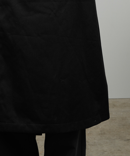 JUNRED（ジュンレッド）の「トレンチオーバーコート（トレンチコート・メンズ・ブラック/ベージュ・M/L）」の11枚目の写真