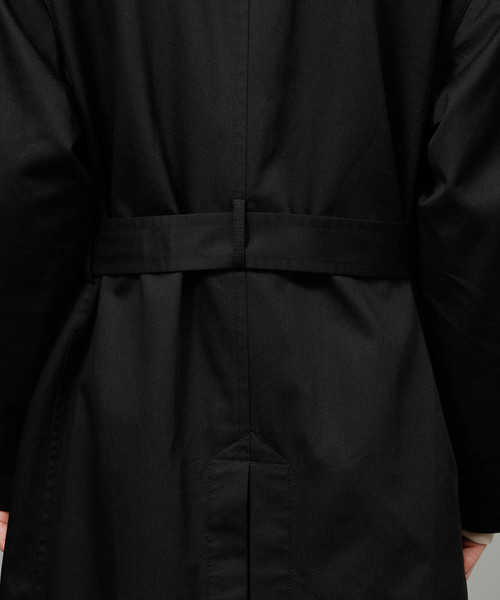 JUNRED（ジュンレッド）の「トレンチオーバーコート（トレンチコート・メンズ・ブラック/ベージュ・M/L）」の14枚目の写真
