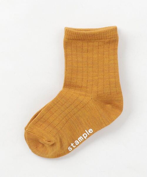 stample(スタンプル)の「スタンプル スタンダード クルーソックス(ソックス/靴下・キッズ・ネイビー/レッド/オリーブ/ブルー/アイボリー/マスタード/杢グレー/ワイン/グレイッシュブルー/チャコール・LL/S/M/L)」の8枚目の写真