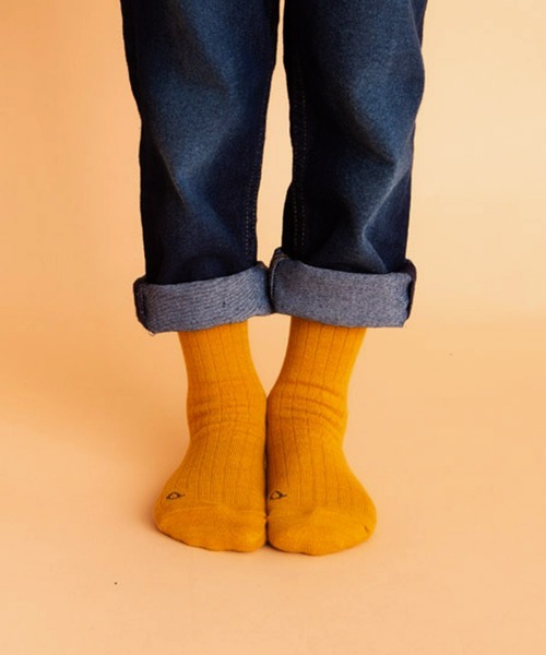 stample(スタンプル)の「スタンプル スタンダード クルーソックス(ソックス/靴下・キッズ・ネイビー/レッド/オリーブ/ブルー/アイボリー/マスタード/杢グレー/ワイン/グレイッシュブルー/チャコール・LL/S/M/L)」の12枚目の写真