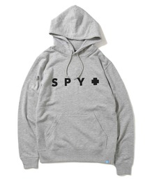 SPY | スパイ サングラス [SPY SUNGLASSES] - クロスロゴ プリント スウェットパーカー プルオーバー 日本限定展開 [SPY-SWEAT-19001 SPY+ SWEAT](パーカー)