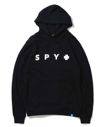 スパイ サングラス [SPY SUNGLASSES] - クロスロゴ プリント スウェットパーカー プルオーバー 日本限定展開 [SPY-SWEAT-19001 SPY+ SWEAT]