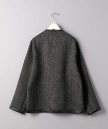 未使用新品m's braque 定価11万円 ウールカシミヤノーカラージャケット m's braque（エムズブラック）の「＜m's braque（エムズ ブラック