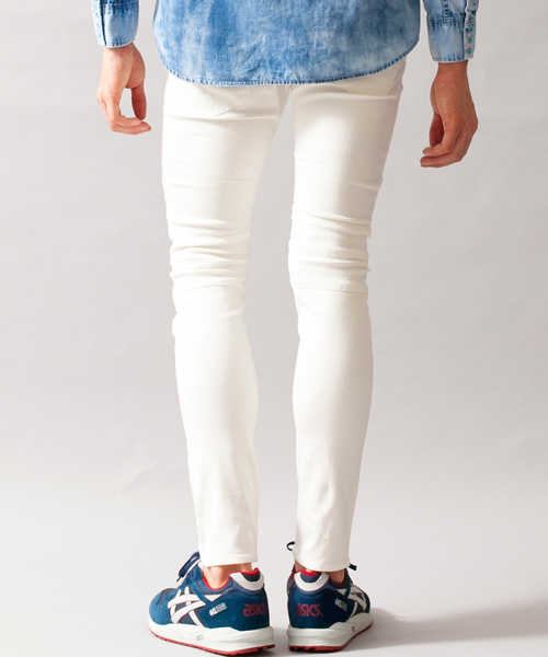 MONKEY TIME（モンキータイム）の「MT ∴ ツイル バイカー ジェギンス/パンツ §◇（その他パンツ・メンズ・ホワイト/ブラック・SMALL/LARGE/MEDIUM/X-LARGE）」の10枚目の写真