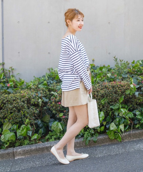 flower（フラワー）の「フラッフショートパンツ（その他パンツ・レディース・ベージュ/アイボリー・FREE）」の5枚目の写真