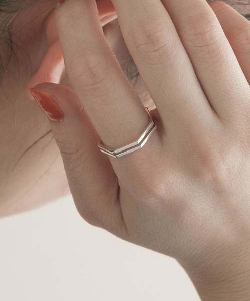 SMELLY（スメリー）の「silverナナカクリング（リング・レディース・シルバー・-）」の5枚目の写真